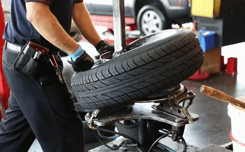 24/7 mobile tyre service Dubai